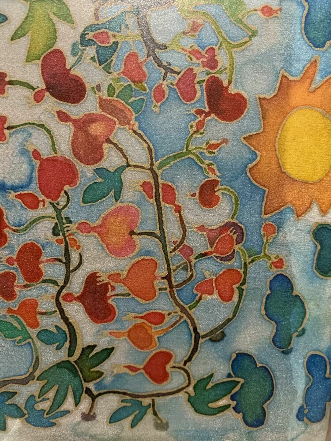 SILK PAINTING AND EMBROIDERY WORKSHOP