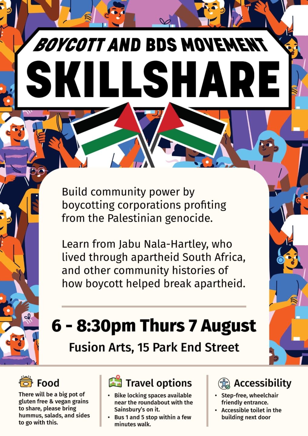 Boycott and BDS Movement Skill Share