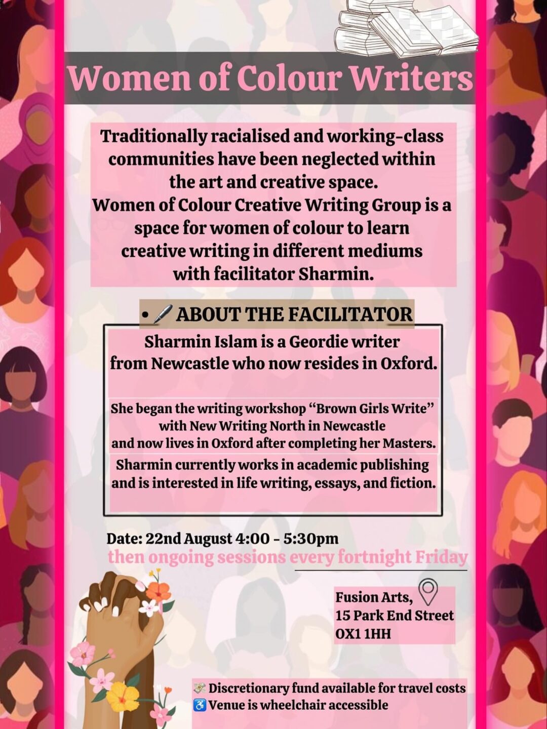 Women of Colour Creative Writing Session
