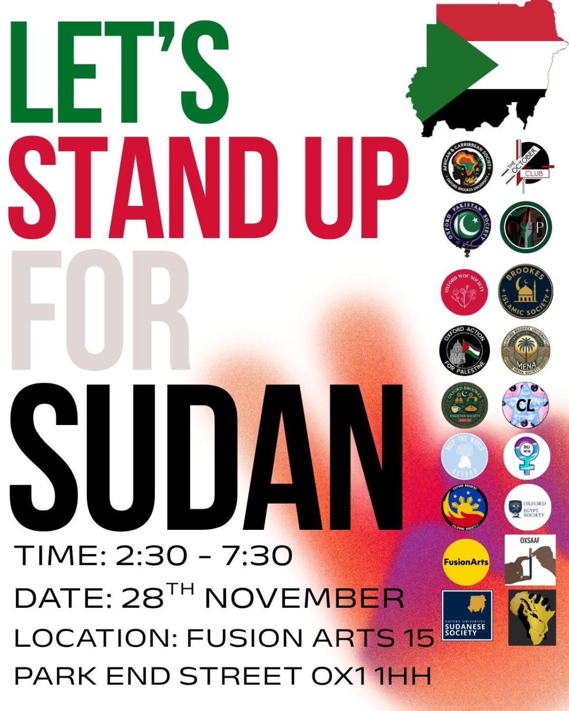 Let's Stand Up for Sudan