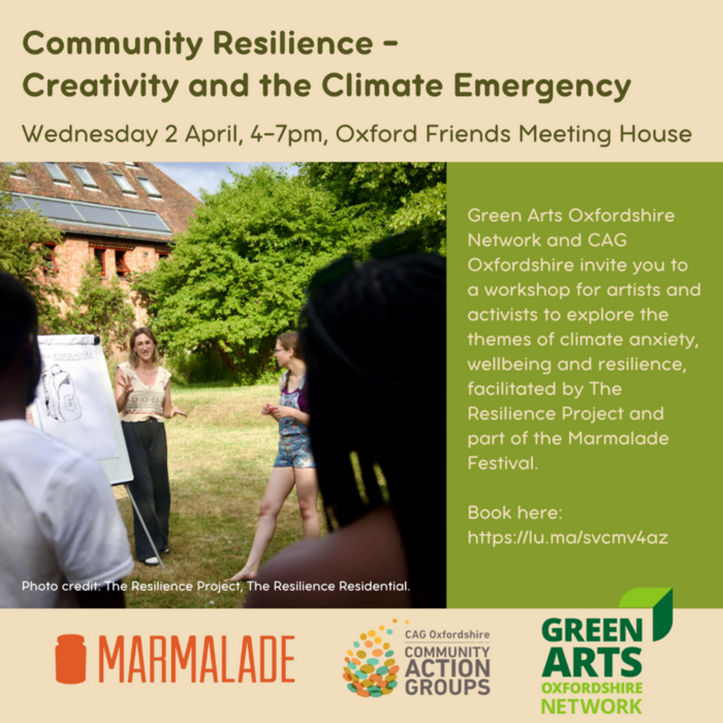 Community Resilience - Creativity and the Climate Emergency