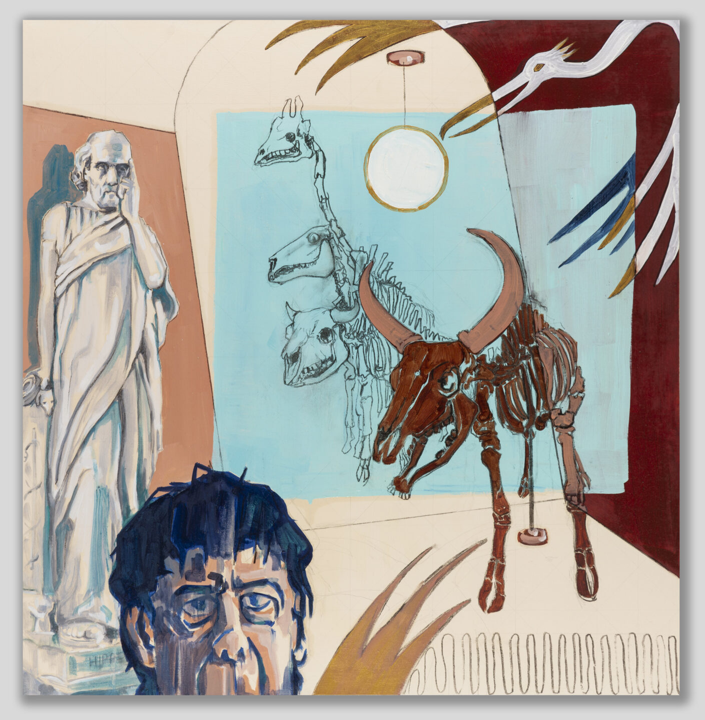 I thought I caught a glimpse of your reflection: Paintings by Meg Erridge