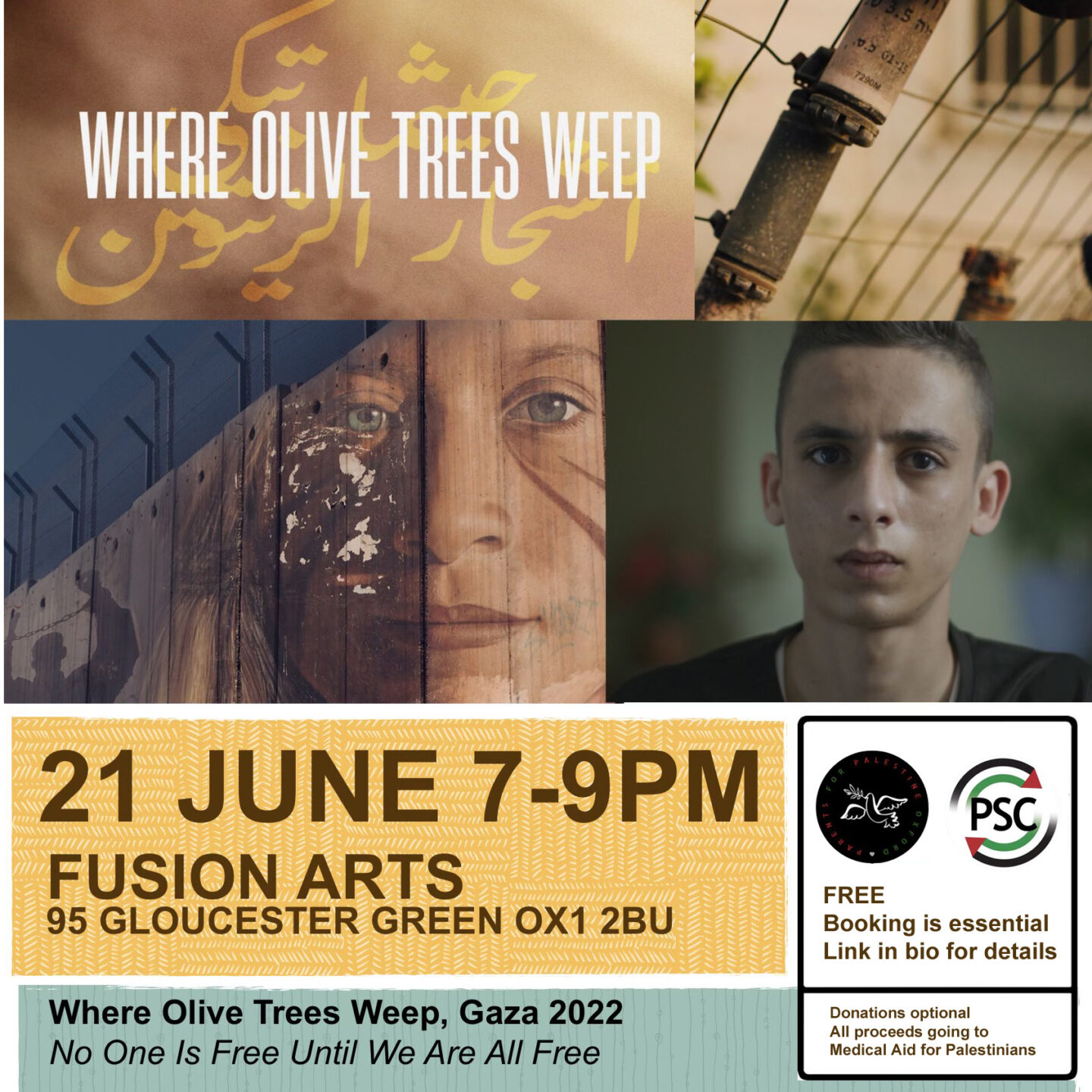 “Where Olive Trees Weep” film screening