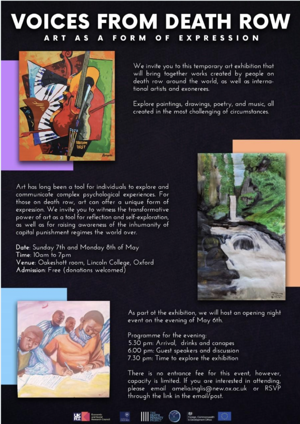 Voices from Death Row: Art as a form of Expression