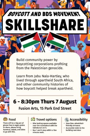 Boycott and BDS Movement Skill Share