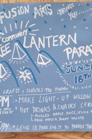 Lantern making session and parade