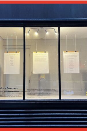 Anthem of Avocado: Rootical Folklore by Natty Mark Samuels in the Window Galleries