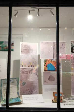 Our World, Our Futures Exhibition on The Window Galleries