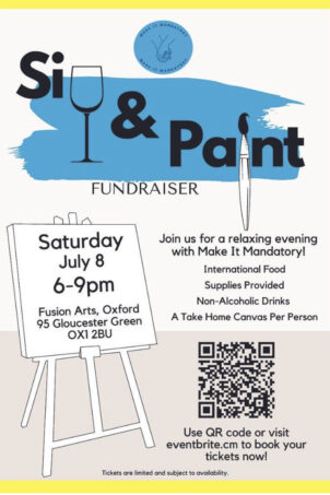 Sip & Paint fundraiser