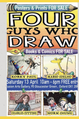 FOUR GUYS WHO DRAW!