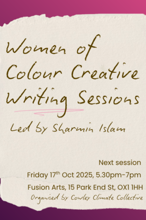 Women of Colour Creative Writing Session