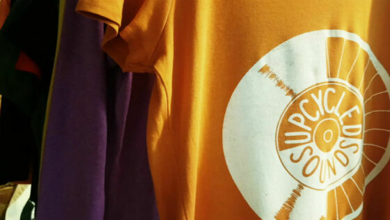Upcycled Sounds tshirt 800x451