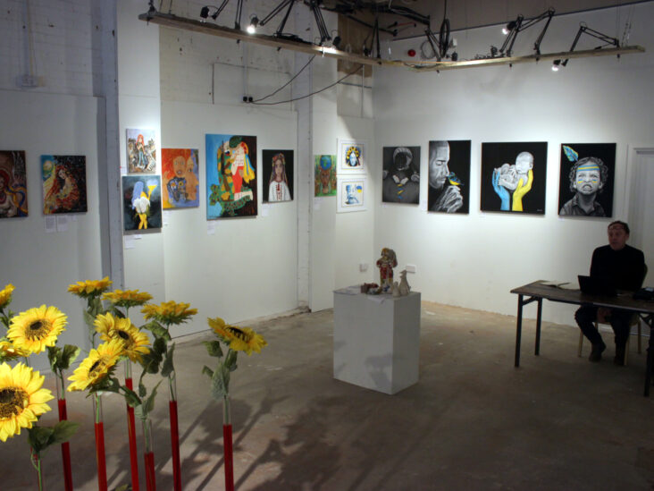 RISE exhibition view