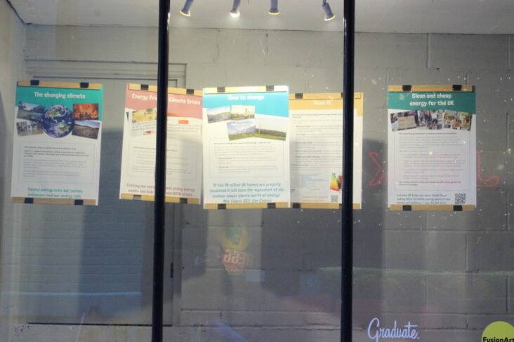 Energy Posters in the Window Galleries